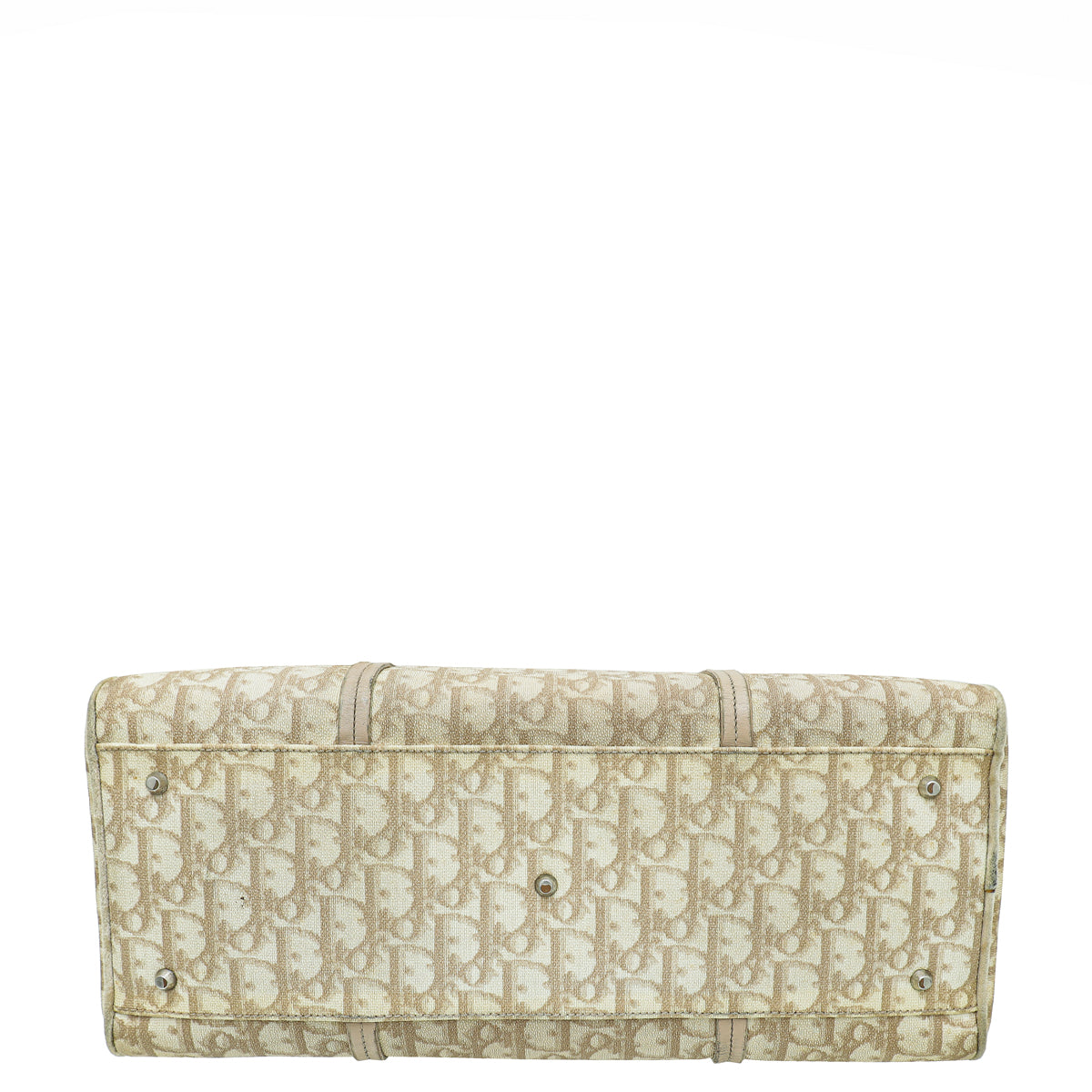 Christian Dior Beige Oblique Trotter Romantique Shoulder Bag Rovelle Bags