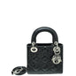 Christian Dior Black Lady Dior Mini Strap Bag Rovelle Bags