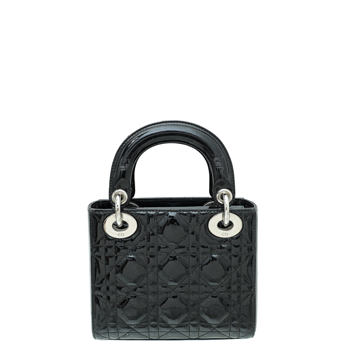 Christian Dior Black Lady Dior Mini Strap Bag Rovelle Bags