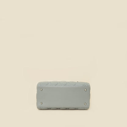 Christian Dior Gray Lady Dior Medium Bag Rovelle Bags