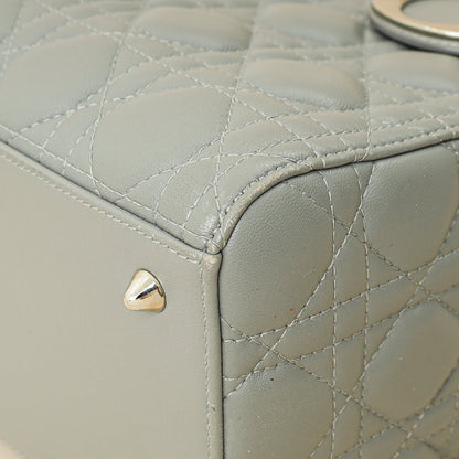 Christian Dior Gray Lady Dior Medium Bag Rovelle Bags