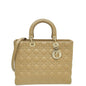 Christian Dior Beige Lady Dior Large Bag Rovelle Bags