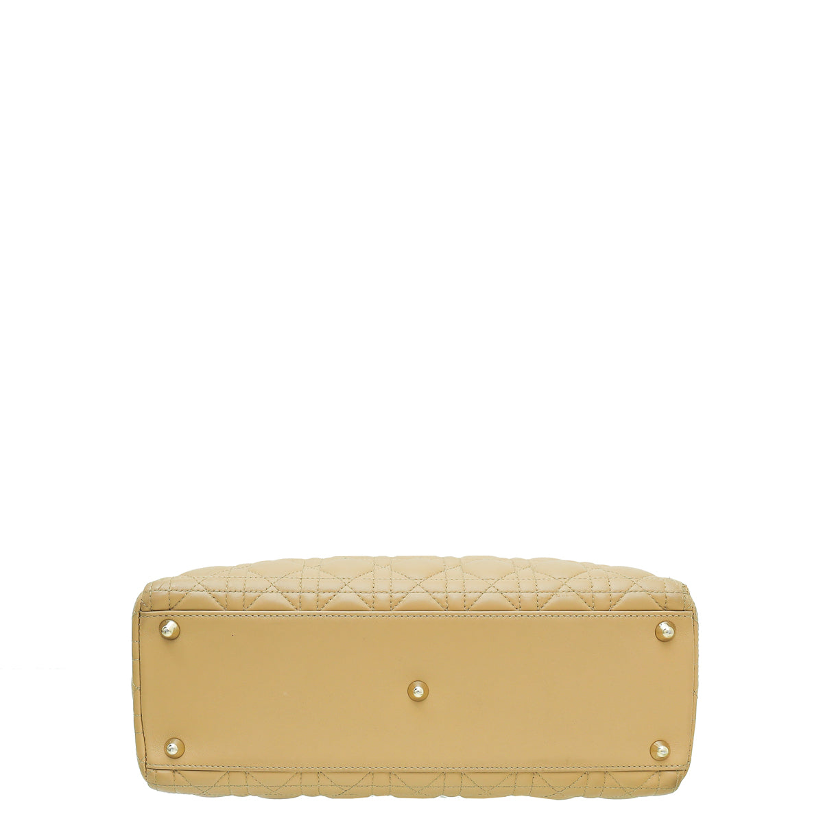 Christian Dior Beige Lady Dior Large Bag Rovelle Bags