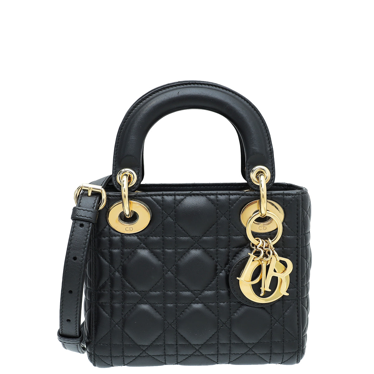 Dior Lady Dior Leather Handbag Style 16 Rovelle Bags