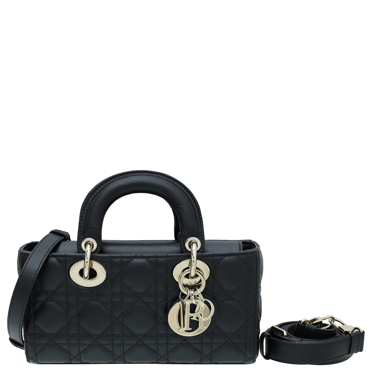 Christian Dior Black Lady D-Joy Small Bag Rovelle Bags