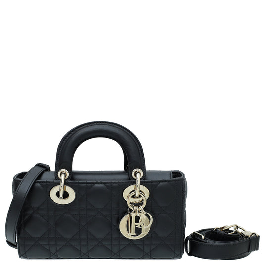 Christian Dior Black Lady D-Joy Small Bag Rovelle Bags