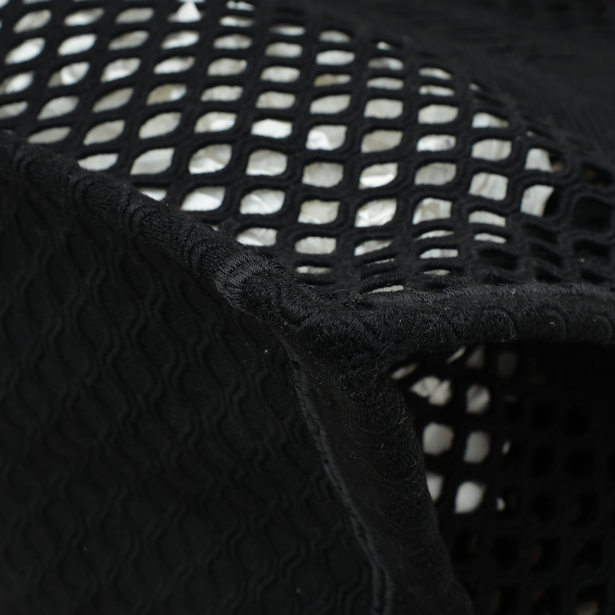 Christian Dior Black Mesh Embroidered Large Book Tote Large Bag Rovelle Bags