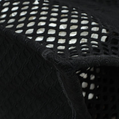 Christian Dior Black Mesh Embroidered Large Book Tote Large Bag Rovelle Bags