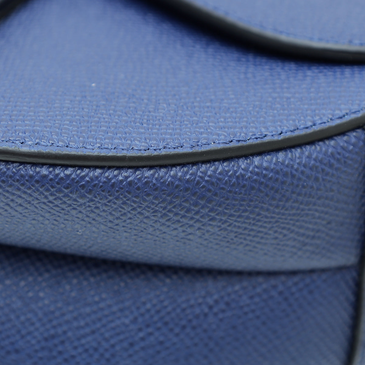 Christian Dior Royal Blue Medium Saddle Bag Rovelle Bags