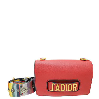 Christian Dior Red J'Adior Medium Shoulder Bag Rovelle Bags