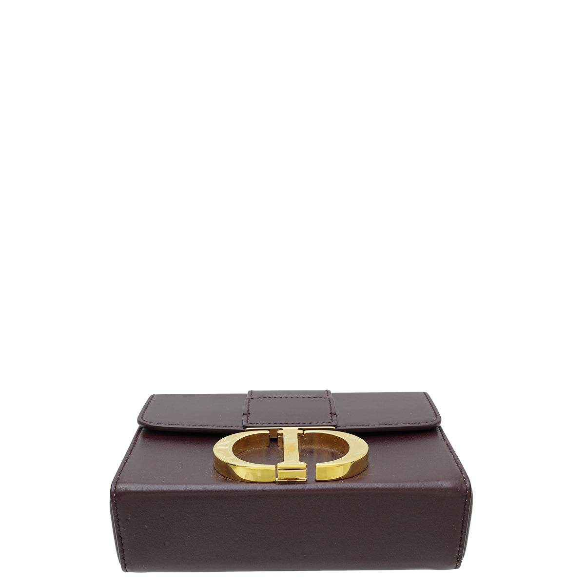 Christian Dior Burgundy 30 Montaigne Box Bag Rovelle Bags