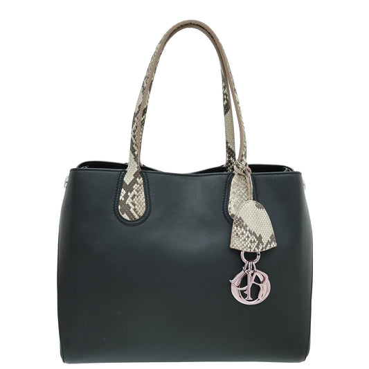 Christian Dior Bicolor Addict Shopping Tote Bag Rovelle Bags