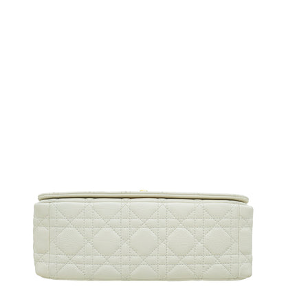 Christian Dior White Caro Medium Bag Rovelle Bags