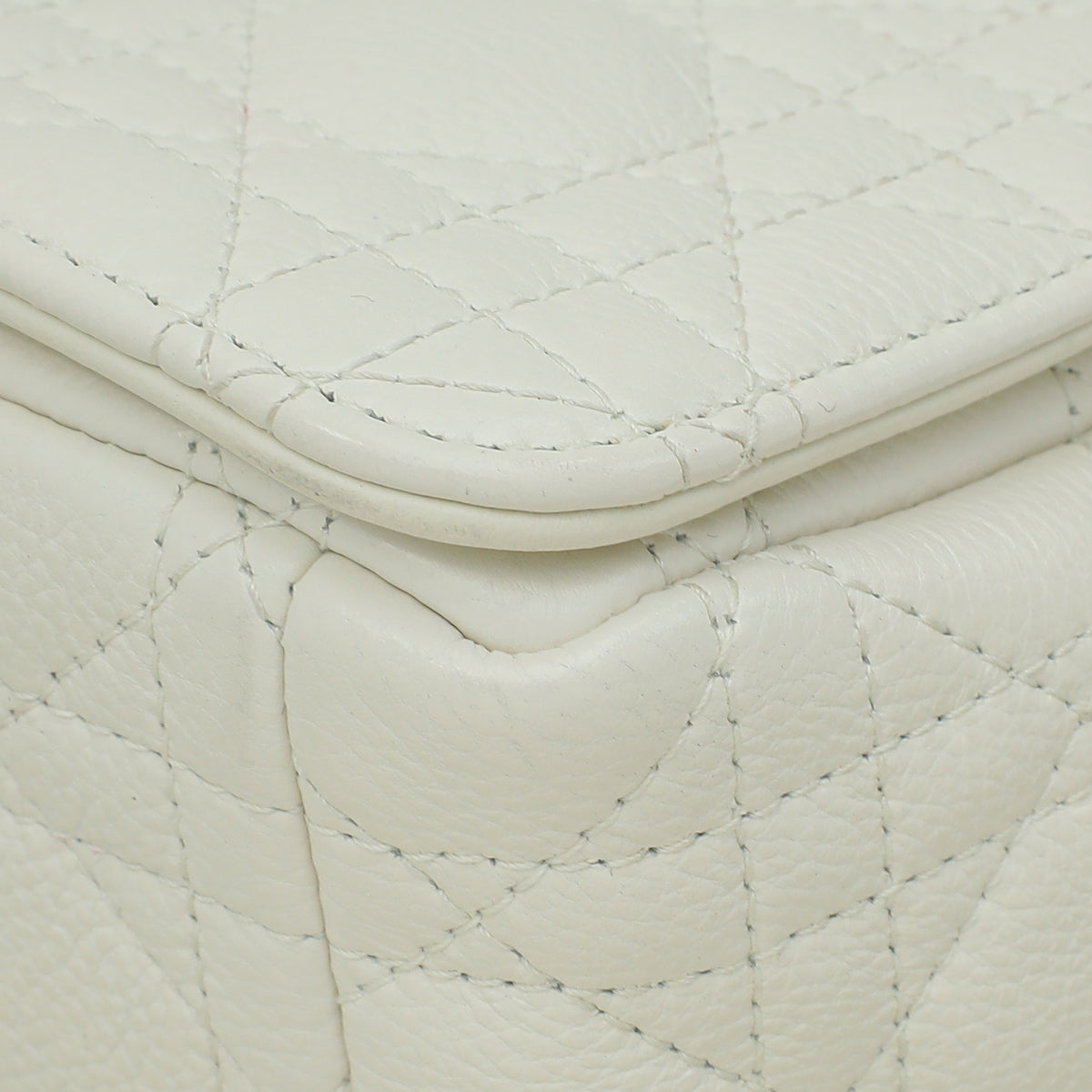 Christian Dior White Caro Medium Bag Rovelle Bags