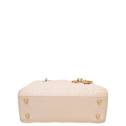 Christian Dior Light Pink Lady Dior My Abcdior Small Bag Rovelle Bags
