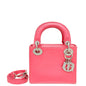 Christian Dior Pink Python Swarovski Crystal Lady Dior Mini Bag Rovelle Bags