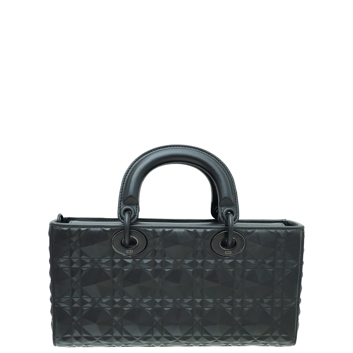 Christian Dior So Black Lady D-Joy Diamond Motif Medium Bag Rovelle Bags