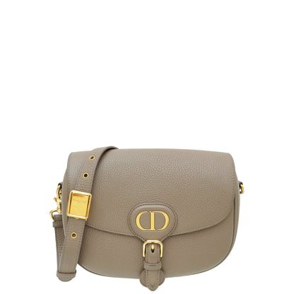 Christian Dior Taupe Bobby Medium Bag Rovelle Bags