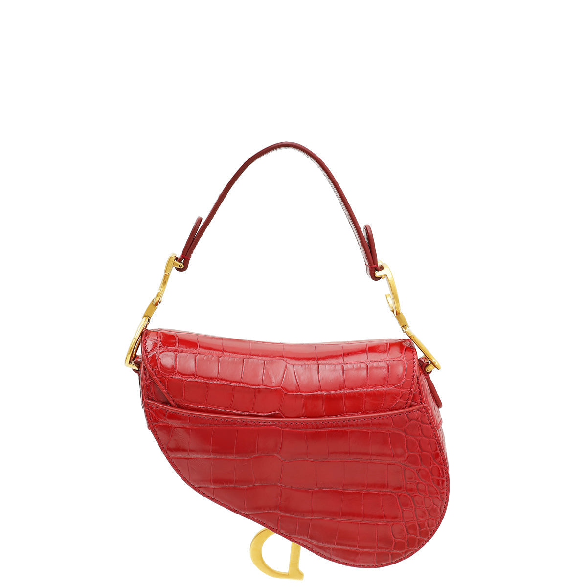 Christian Dior Dark Red Saddle Mini Bag Rovelle Bags