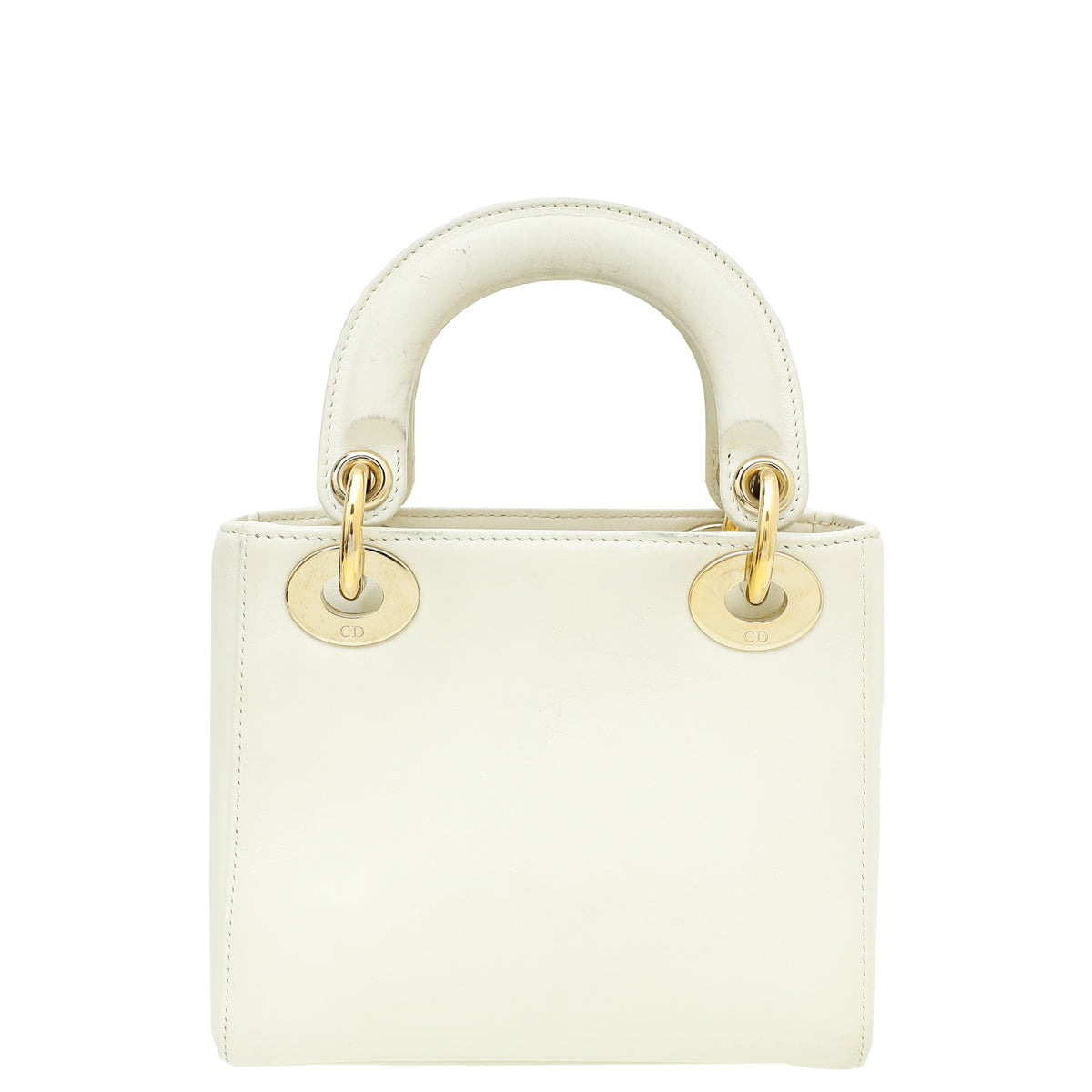 Christian Dior Off White Multicolor Ltd Ed Amour Print Chain Mini Lady Dior Bag Rovelle Bags