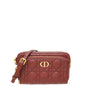 Dior Caro Burgundy Shoulder Bag Rovelle Bags