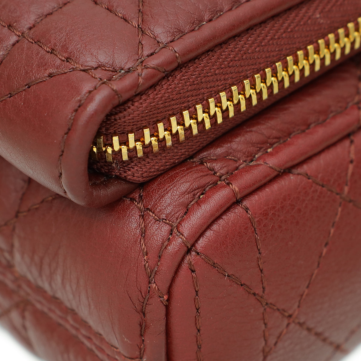 Dior Caro Burgundy Shoulder Bag Rovelle Bags