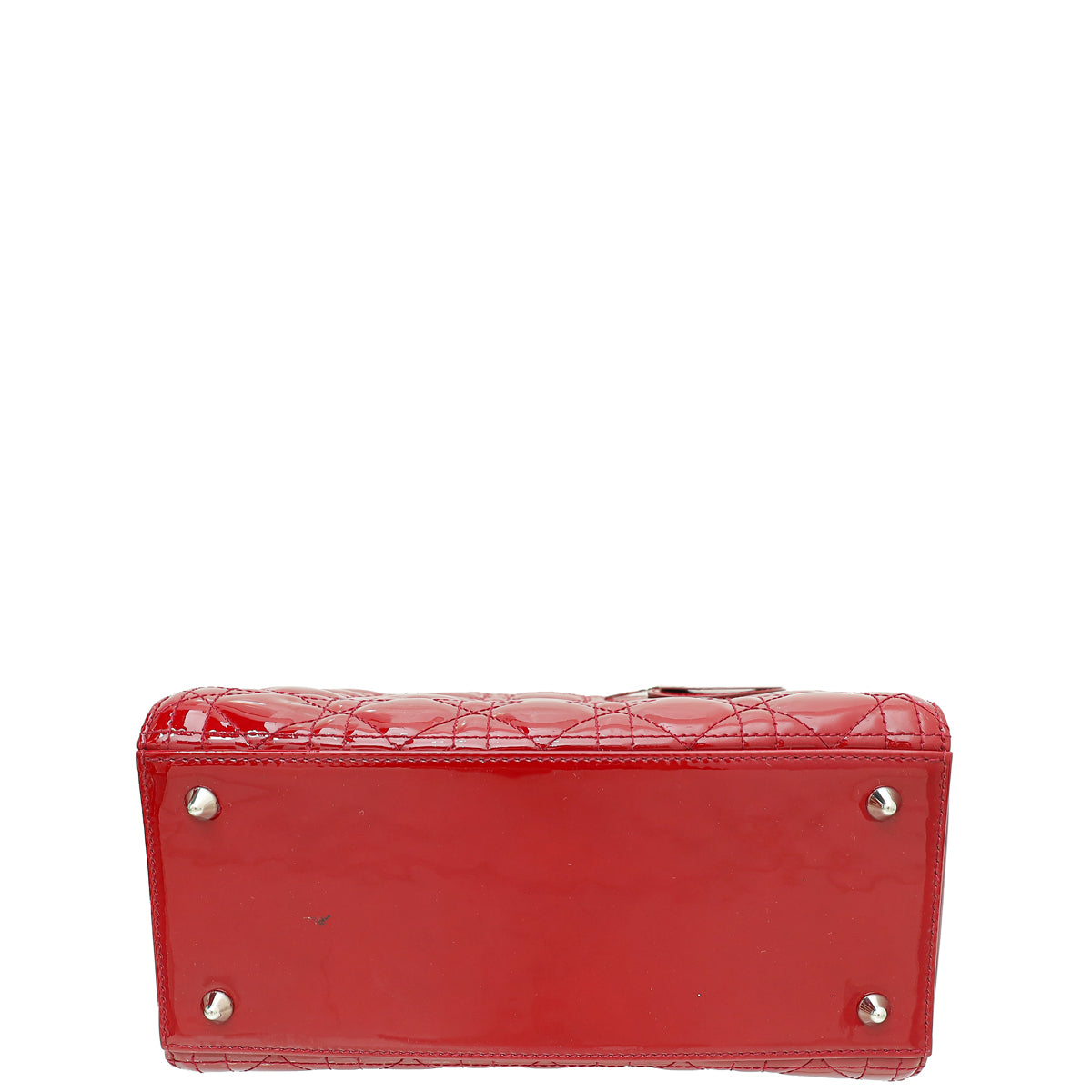 Christian Dior Red Lady Dior Medium Bag Rovelle Bags