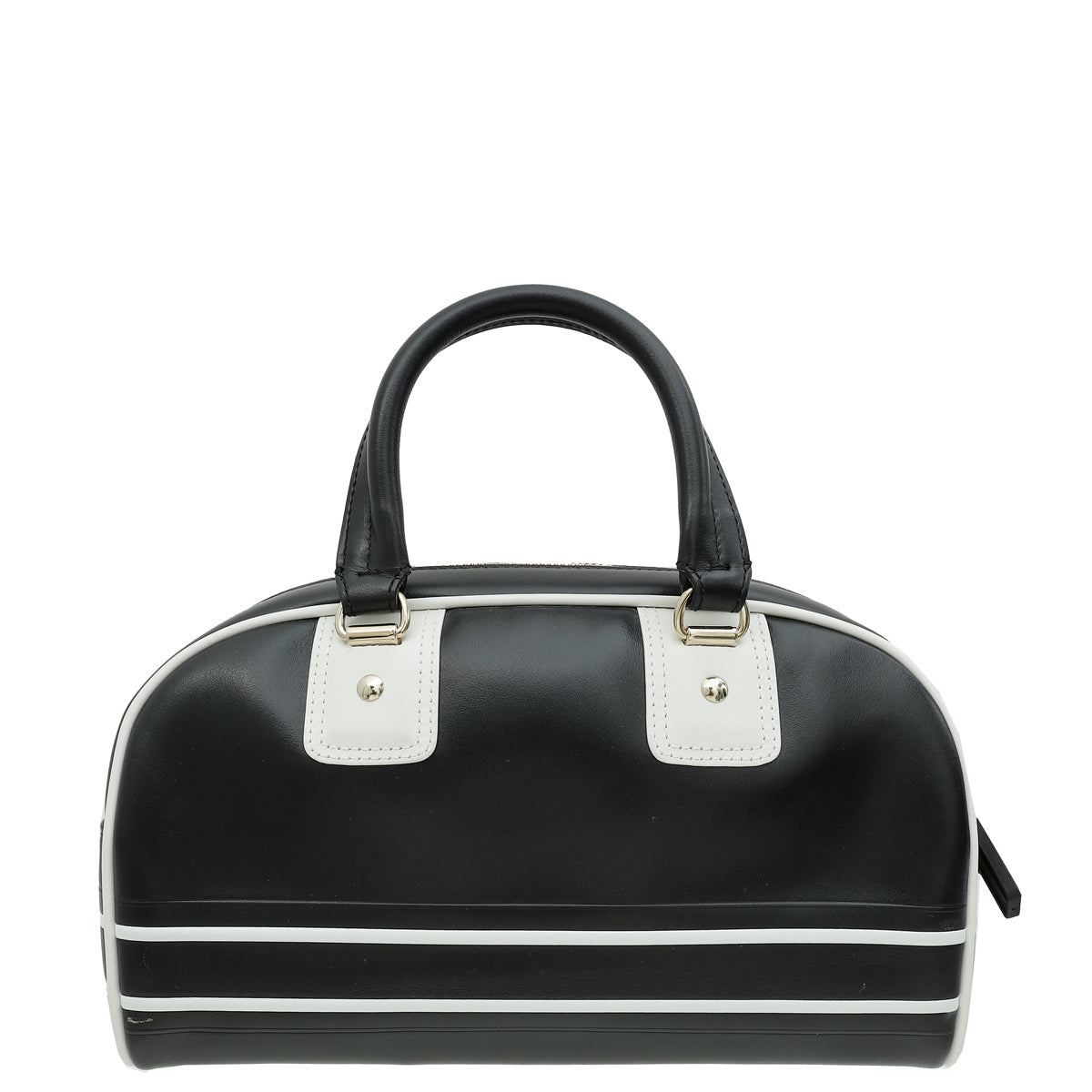 Christian Dior Bicolor Vibe Zip Small Bowling Bag Rovelle Bags