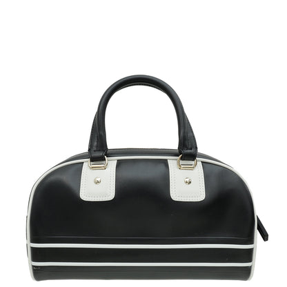 Christian Dior Bicolor Vibe Zip Small Bowling Bag Rovelle Bags