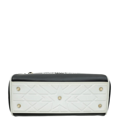 Christian Dior Bicolor Vibe Zip Small Bowling Bag Rovelle Bags