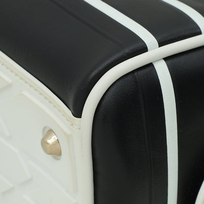 Christian Dior Bicolor Vibe Zip Small Bowling Bag Rovelle Bags