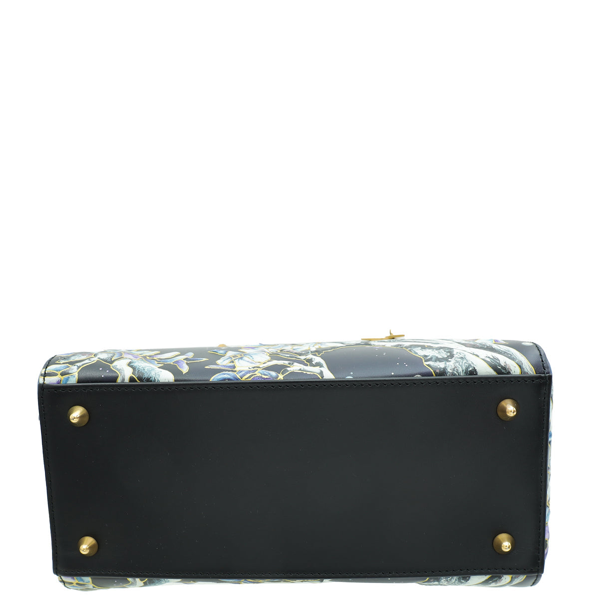 Christian Dior Dark Blue L E Lady Dior Raqib Shaw Medium Bag Rovelle Bags
