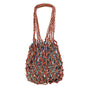 Christian Dior Navy Blur Woven Rope And Oblique Technical Fabric Net Shoulder Bag Rovelle Bags