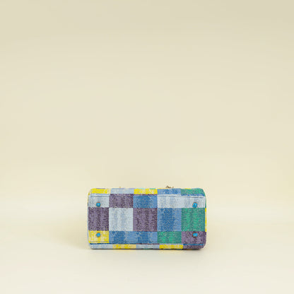 Christian Dior Multicolor X Ghada Amer Lady Dior Medium Bag Rovelle Bags