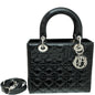 Dior Lady Dior Leather Handbag Style 34 Rovelle Bags