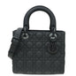 Christian Dior So Black Matte Lady Dior Medium Bag Rovelle Bags