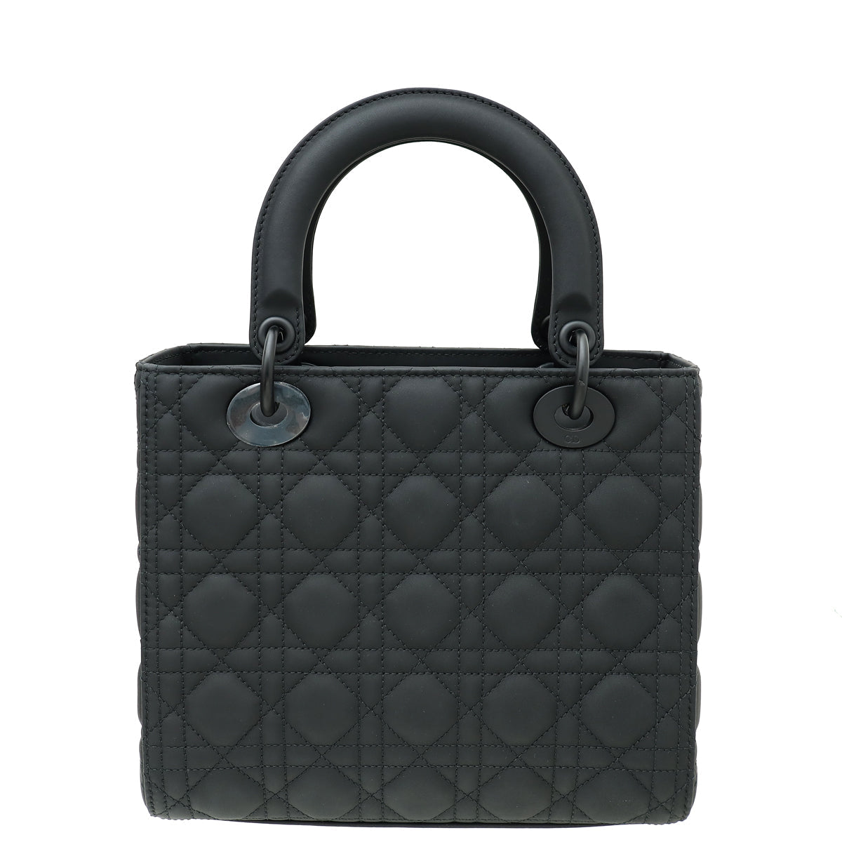 Christian Dior So Black Matte Lady Dior Medium Bag Rovelle Bags