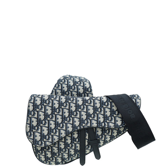 Christian Dior Oblique Saddle Crossbody Bag Rovelle Bags