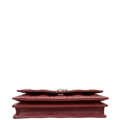 Christian Dior Burgundy My Dior Quilted Mini Bag Rovelle Bags