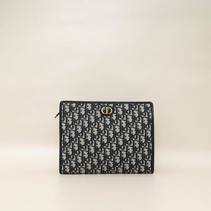 Dior 30 Montaigne Oblique Blue Shoulder Bag Style 8 Rovelle Bags