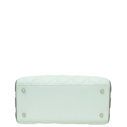 Christian Dior Tricolor Lady Dior Medium Bag Rovelle Bags