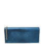 Christian Dior Blue Micro Cannage Lady Dior Convertible Chain Clutch Rovelle Bags
