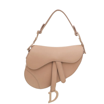 Christian Dior Rose Des Vents Ultra Matte Saddle Mini Bag Rovelle Bags