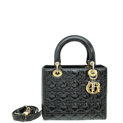 Dior Lady Dior Leather Handbag Style 45 Rovelle Bags