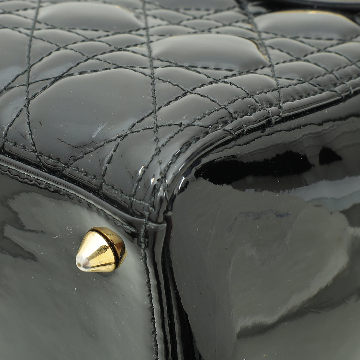 Dior Lady Dior Leather Handbag Style 45 Rovelle Bags