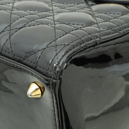 Dior Lady Dior Leather Handbag Style 45 Rovelle Bags