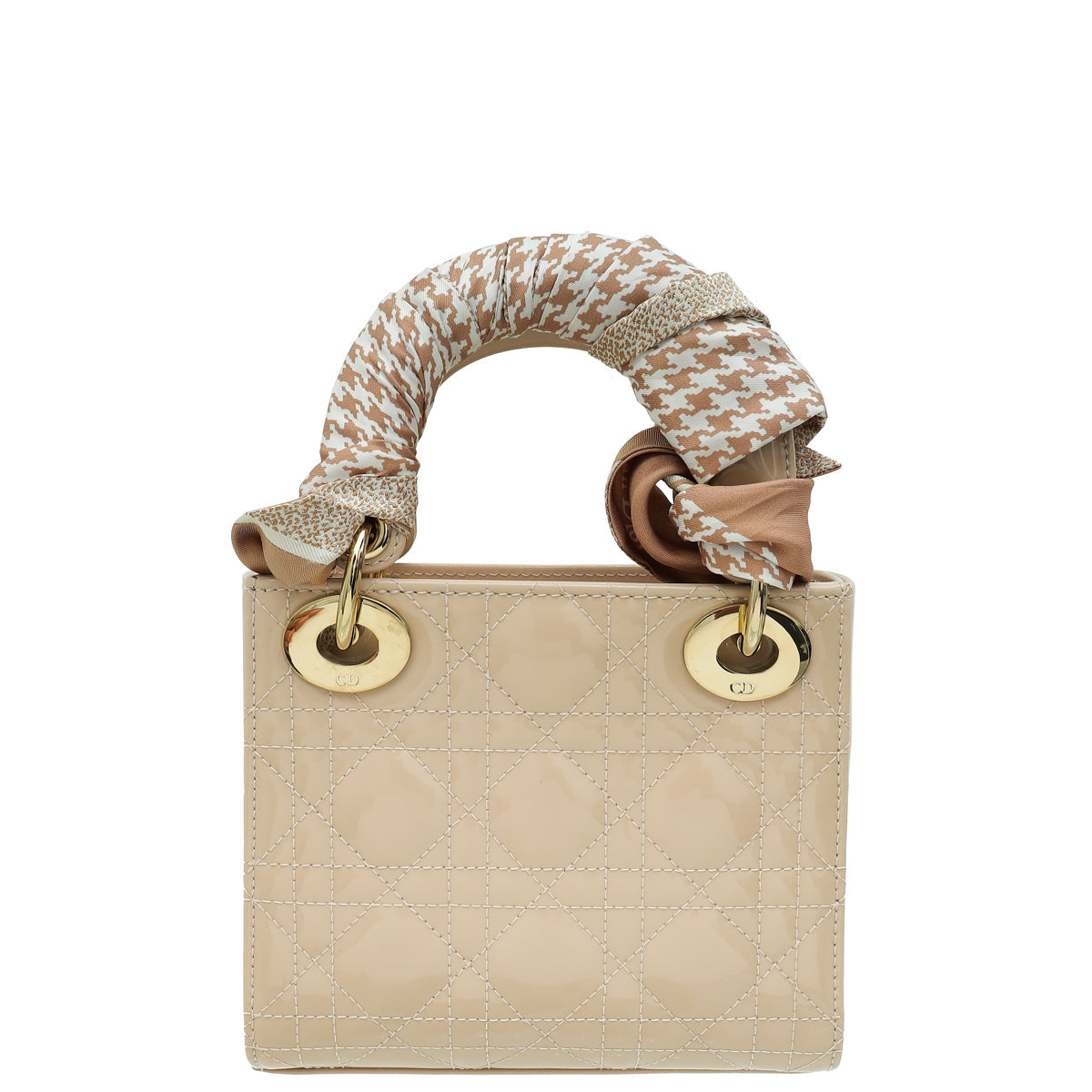 Dior Lady Dior Leather Handbag Pink Rovelle Bags