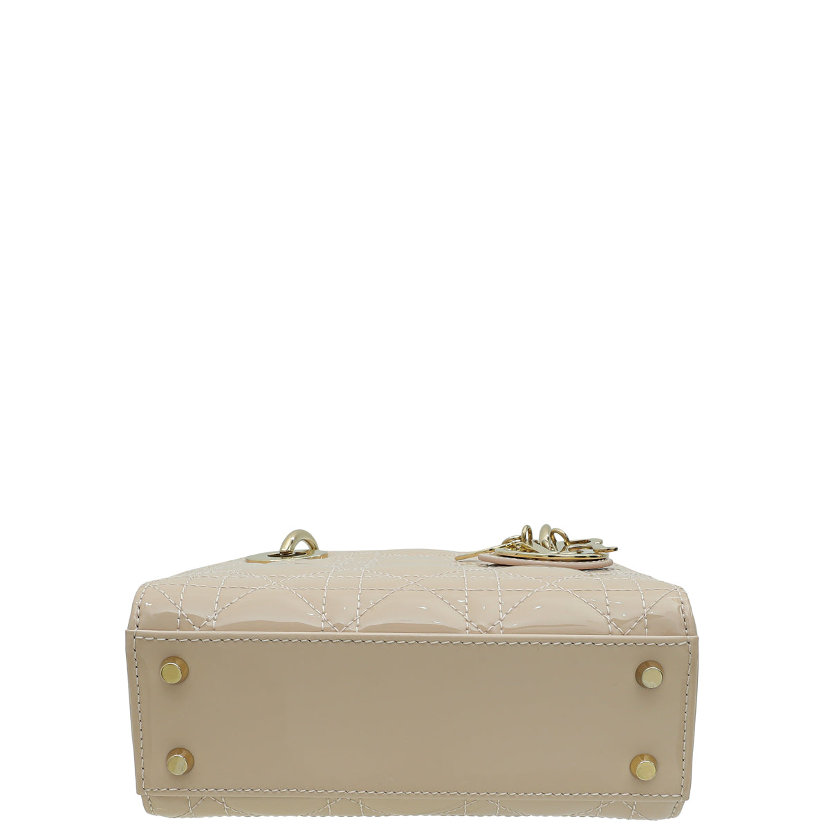 Dior Lady Dior Leather Handbag Pink Rovelle Bags