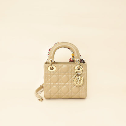 Dior Lady Dior Leather Handbag Style 81 Rovelle Bags