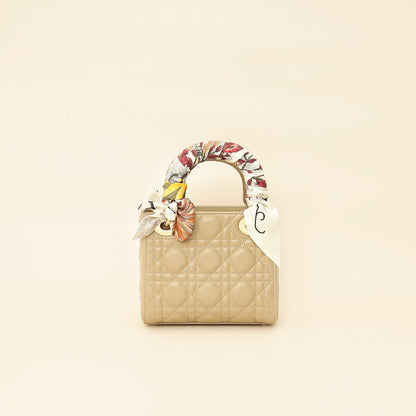 Dior Lady Dior Leather Handbag Style 81 Rovelle Bags